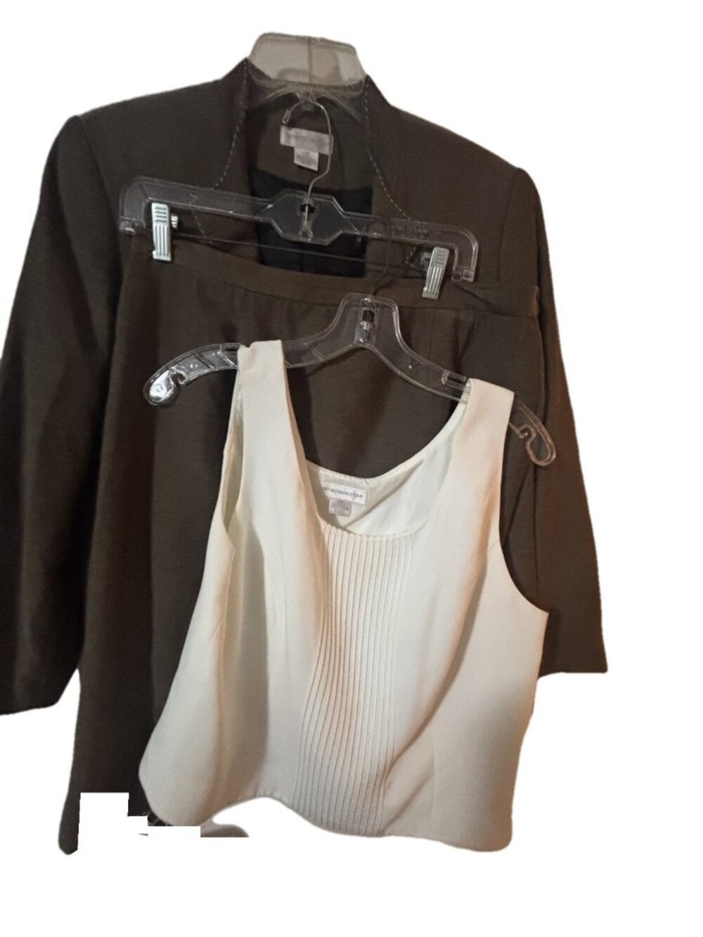 Worthington 3PC Suit Set 14P Blazer Skirt Top